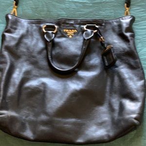 Prada Black Leather Bag